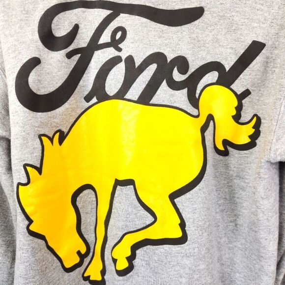 Ford Motor Company Ford Bronco Double Sided Long Sleeve Crew Neck Sweatshirt Sm - Picture 4 of 5
